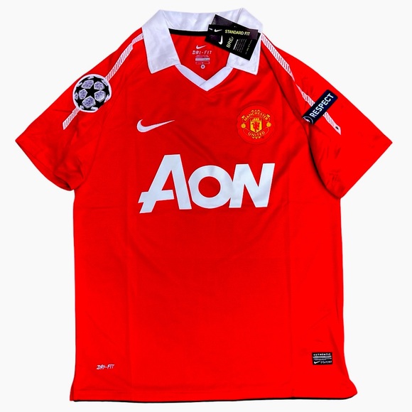2010/11 Manchester United home Wayne Rooney soccer jersey